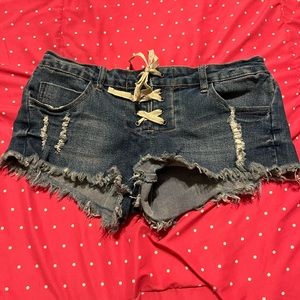 Jean shorts